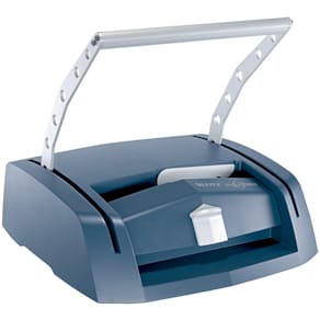 Bindegerät Leitz impressBIND 280, A4, silber/blau