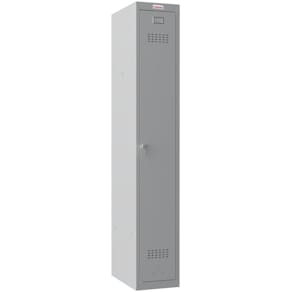 Garderobenschrank Phoenix Safe PL1130GGK, 1 Fach, grau/grau