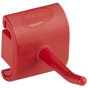Vægkrog Vikan enkeltkrog rød, 78 x 41 mm, 1 stk