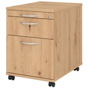 Rollcontainer HAMMERBACHER AC20 BM, 42,8 x 58 x 59 cm, Asteiche