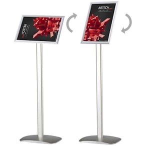 Kontortilbehør TWINCO aluminium/grå, 1 stk