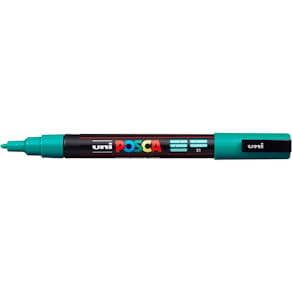 Pigmentmarker Uni-Ball POSCA PC-3M, smaragdgrün