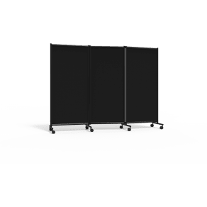 Golvskärm Lintex ONE Screen Svart, Svart ram 2280x1705mm