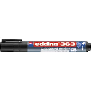 Boardmarker edding 363, 1–5 mm, schwarz