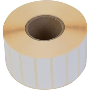 Thermoetikett avtagbar 50x15mm 1000/rl