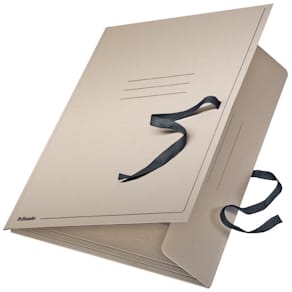 Zeichenmappe Esselte, mit Band, A3, grau
