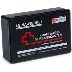 KFZ-Verbandkasten LEINA-WERKE Standard, schwarz