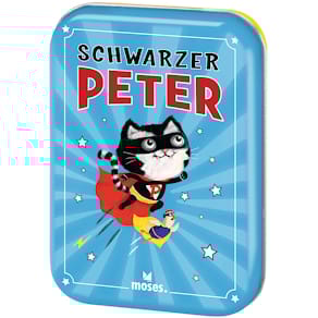 Kartenspiel MOSES. Schwarzer Peter, Metalldose, ab 4 Jahren