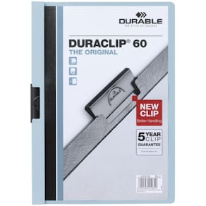 Klemmmappe Durable DURACLIP 60, A4, blau