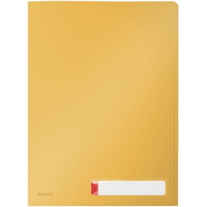 Omslag m/fane Cosy pp A4 gul (3)