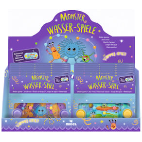 Wasserspiel MOSES Monster, holografisch, bunt, handlich
