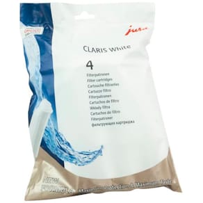 Filterpatrone JURA Claris White, 4 Stück, weiß