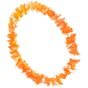 Hawaïkrans DBV Feestartikelen, oranje