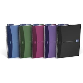 Notatbok OXFORD Urban A4 ruter ass frg