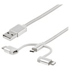 StarTech.com 1 m USB-multiladdningskabel - USB till Micro-USB