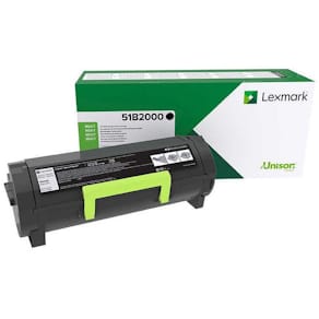 Toner LEXMARK 51B2000 Svart