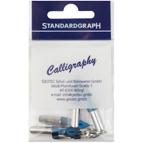 Zierschriftfeder STANDARDGRAPH, 2 mm, silber