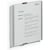 Dörr & Väggskylt DURABLE Info Sign A4, aluminium, 5st