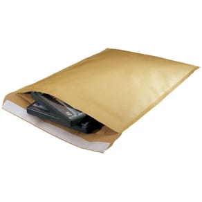 Papierpolstertasche SUMO K, braun, 365x470 mm