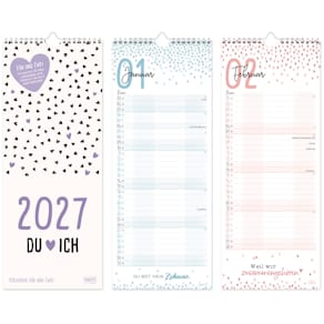 Wandkalender HÄFFT Du+Ich, 2027