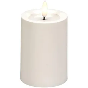 Blockljus KONSTSMIDE LED timer vit 10cm