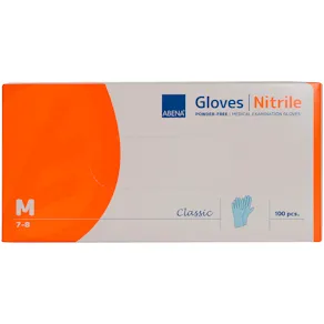 Nitrilhandske Classic blå M 100/fp