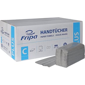 Falthandtuch FRIPA Plus, 25 x 33 cm, natur, 1-lagig