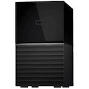 WD My Book Duo WDBFBE0360JBK - Hårddiskarray - 36 TB - 2 fack