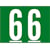 Codetab Jalema 6, rol van 500 tabs, donker groen