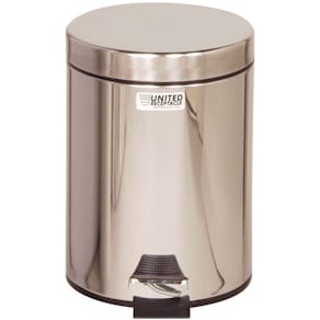Papperskorg RUBBERMAID 5L blank