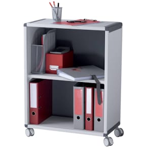 Rollwagen Paperflow, Ordner, grau/anthrazit