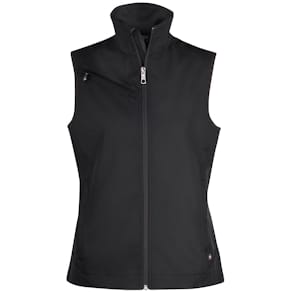 Softshellväst TEXSTAR WV79 dam svart 2XL