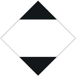 Etikett Farligt Gods 100x100mm 1000/rl