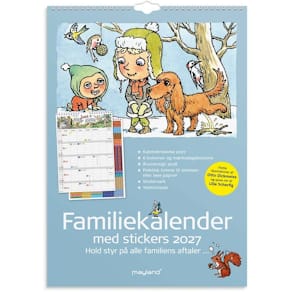 Vægkalender Mayland Familie Otto Dickmeiss 2027, 297x421 mm, FSC