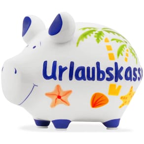 Spardose KCG Urlaubskasse, Schwein, klein