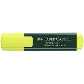Överstrykningspenna FABER-CASTELL Textliner 48 Gul, 10st