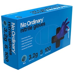 Nitrilhandske NO ORDINARY S 100/fp
