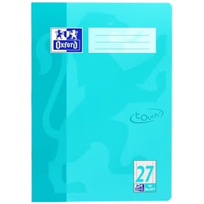 Schulheft Oxford Touch L27, A4, 16 Blatt, aqua