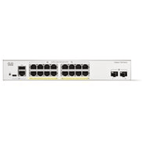 Cisco Catalyst 1300-16P-2G - Switch - L3 - Administrerad - 16 x