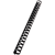 Plastspiral Leitz Combind 19 mm svart (100)
