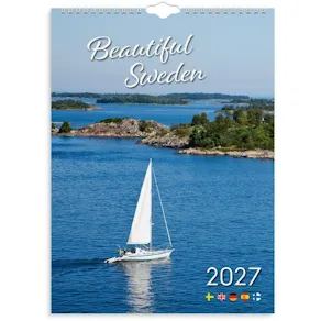Väggkalender Beautiful Sweden 2027