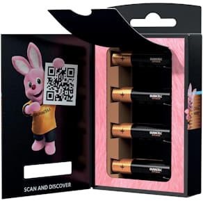 Batterij Duracell Optimum AAA, blister van 4 stuks