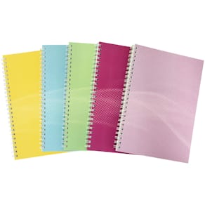 Spiralnotizbuch DONAU, A5, 80 Blatt, Pastell