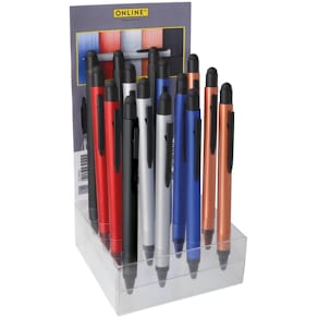 Kugelschreiber Online Alu Stylus, sortiert