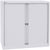 Rollladenschrank-Aufsatz Bisley EuroTambour, weiß, H495 x B800 x 