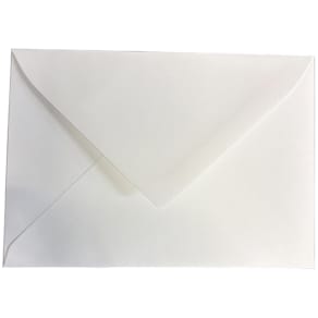 Kuvert SCANDIA Blank.klaff C6 vit 500/fp