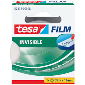 Klebefilm tesa Invisible 19 mm x 33 m, matt