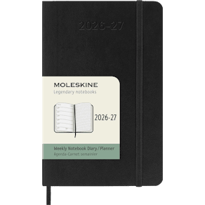 Classic Soft 18M 26/27 Week Note Pocket Svart