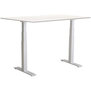Skrivebord eller Easydesk Adapt VI 160x80 cm hvid