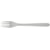 Vork CPLA, 19 cm, wit, pak van 50 stuks